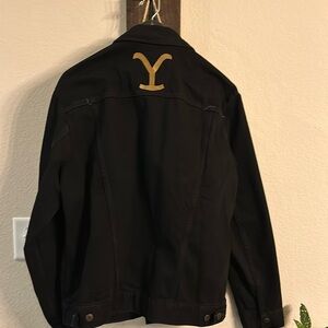 Limited edition Yellowstone wrangler  denim jacket.